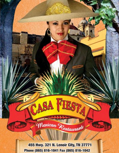 Casa Fiesta Mexican Restaurant Menu