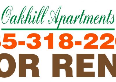 Oakhill Apartments Banner